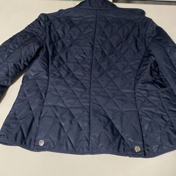 Burberry Quilted Navy Jacket - Picture 5 of 6